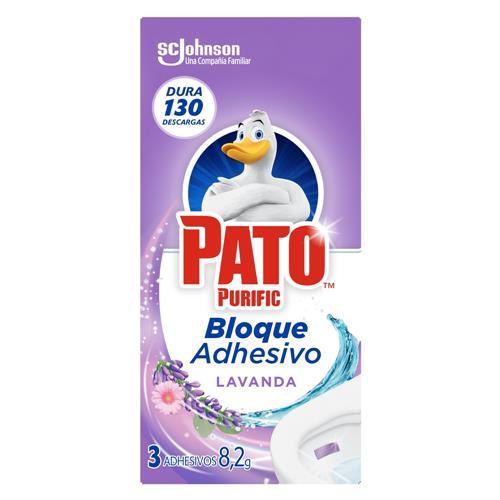 BLOQUE ADHESIVO LAVANDO PATO PURIFIC x 3u