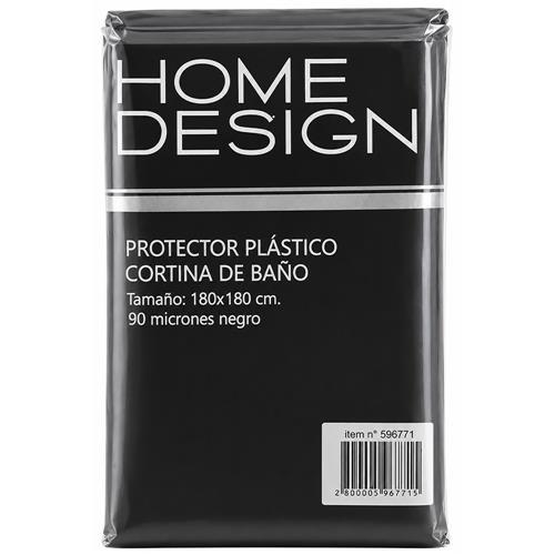 CORTINA DE BAÑO REFORZ C/PROTECTOR YERBAL