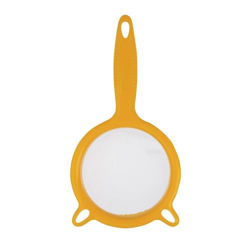 COLADOR ACERO INOX MANGO PLASTICO 14CM TK