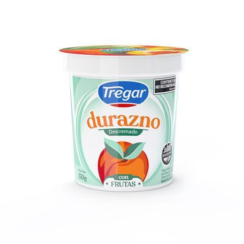 YOGUR DURAZNO DESC TREGAR x 160gr