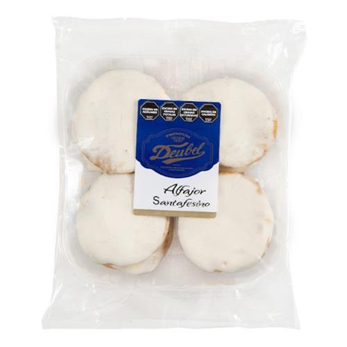 ALFAJOR SANTAFESINO DEUBEL x 12u
