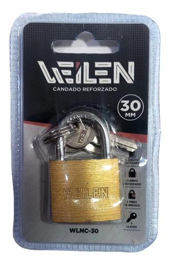 CANDADO REFORZADO 30m WEILEN BLISTER